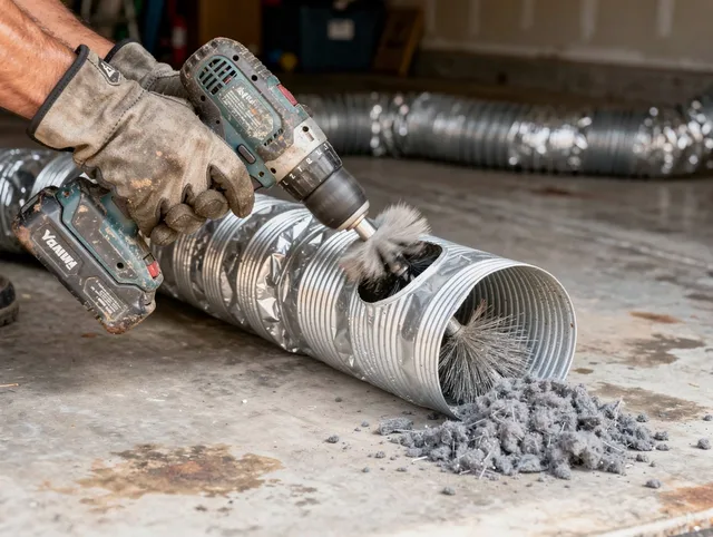 Professional duct cleaning by Hermosa Beach Dryer Vent Cleaning in Hermosa Beach