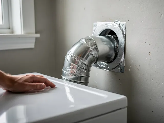 Hermosa Beach Dryer Vent Cleaning expert performing professional dryer vent repair and installation in Hermosa Beach