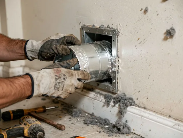 Professional dryer vent repair and installation by Hermosa Beach Dryer Vent Cleaning in Hermosa Beach